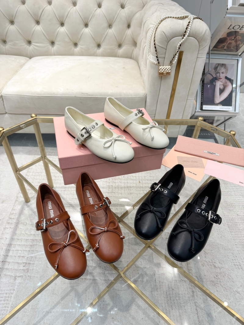 Miu Miu flat shoes